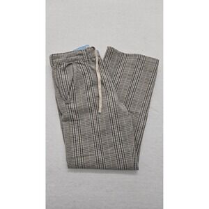 Fossil Brand Jeans 33R Plaid‎ Pants Straight Leg Cotton Casual Mens MC3882 Retro
